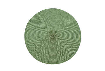 CIRCULAR RIBBED PLACEMENT OLIVE