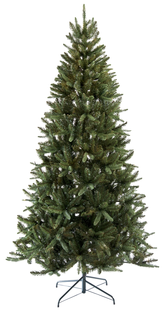 210CM PRELIT FROSTED ROCKINGHAM PINE TREE